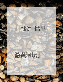 “粽”情出游黄河坛
