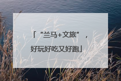 “兰马+文旅”，好玩好吃又好跑