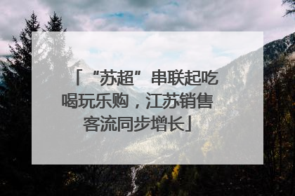 “苏超”串联起吃喝玩乐购，江苏销售客流同步增长