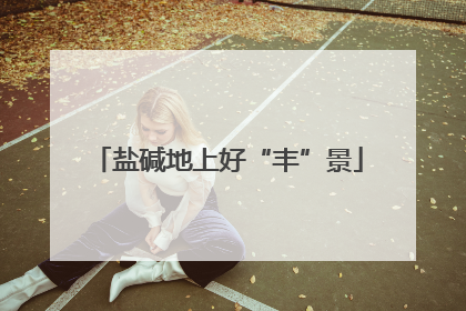 盐碱地上好“丰”景