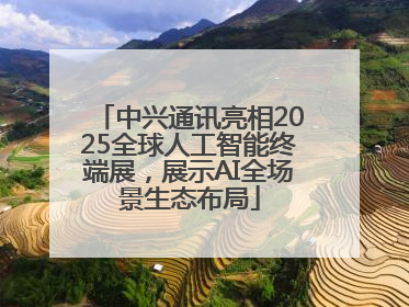 中兴通讯亮相2025全球人工智能终端展，展示AI全场景生态布局