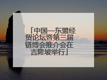 中国—东盟经贸论坛暨第三届链博会推介会在吉隆坡举行