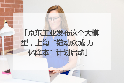 京东工业发布这个大模型，上海“链动众城 万亿降本”计划启动