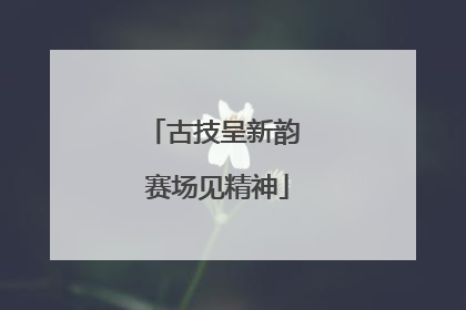 古技呈新韵 赛场见精神