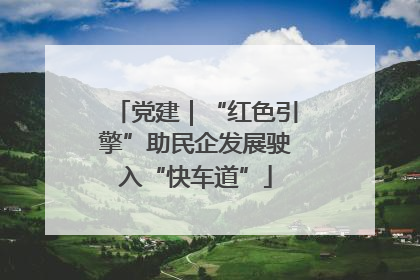 党建｜“红色引擎”助民企发展驶入“快车道”