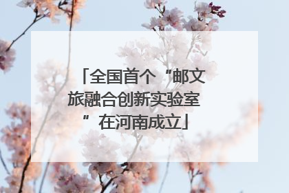 全国首个“邮文旅融合创新实验室”在河南成立