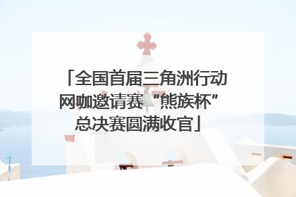 全国首届三角洲行动网咖邀请赛“熊族杯”总决赛圆满收官