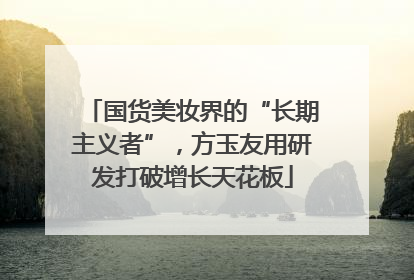 国货美妆界的“长期主义者”，方玉友用研发打破增长天花板