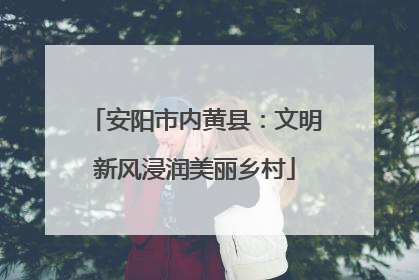 安阳市内黄县：文明新风浸润美丽乡村