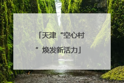天津“空心村”焕发新活力