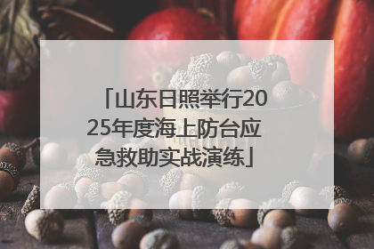 山东日照举行2025年度海上防台应急救助实战演练