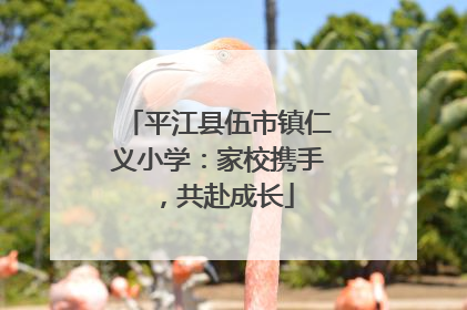 平江县伍市镇仁义小学：家校携手，共赴成长