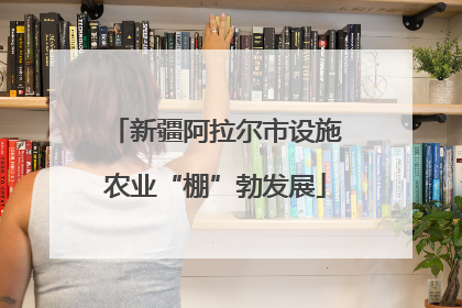 新疆阿拉尔市设施农业“棚”勃发展