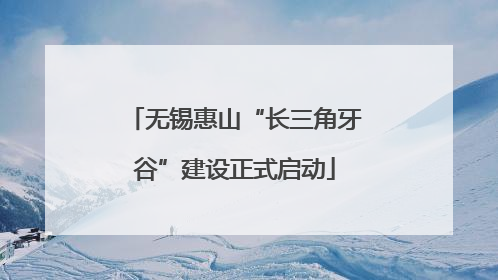 无锡惠山“长三角牙谷”建设正式启动