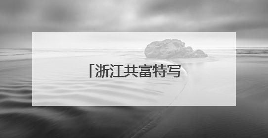 浙江共富特写：秀山丽水何以高质量发展？