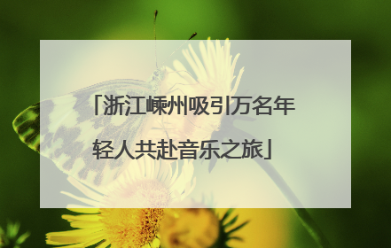 浙江嵊州吸引万名年轻人共赴音乐之旅