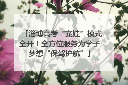 淄博高考“宠娃”模式全开！全方位服务为学子梦想“保驾护航”