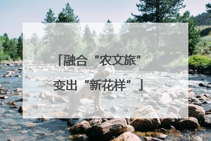 融合“农文旅” 变出“新花样”