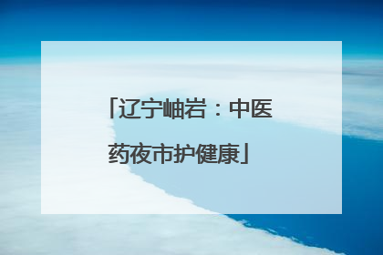 辽宁岫岩：中医药夜市护健康