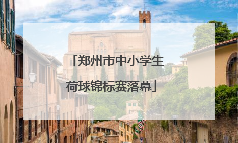 郑州市中小学生荷球锦标赛落幕