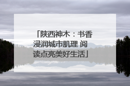 陕西神木：书香浸润城市肌理 阅读点亮美好生活