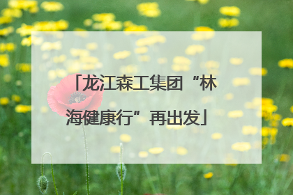 龙江森工集团“林海健康行”再出发