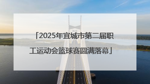 2025年宜城市第二届职工运动会篮球赛圆满落幕