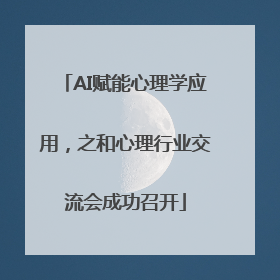 AI赋能心理学应用，之和心理行业交流会成功召开